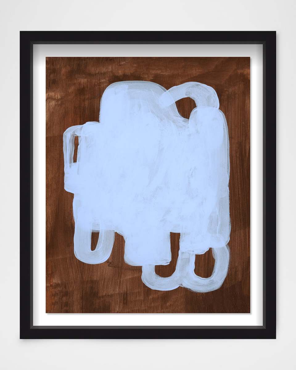 "Santana IV" Framed Wall Art Print